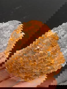 Aragonite Crystal Morocco 6oz: Rock, Crystal, Natural, Collectible, Mineral, Specimen
