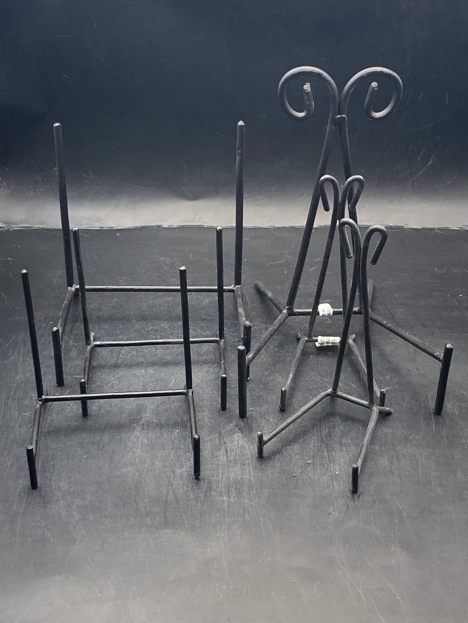 Display Stands Set of 6 Metal: Metal, Decor, Stand, Display