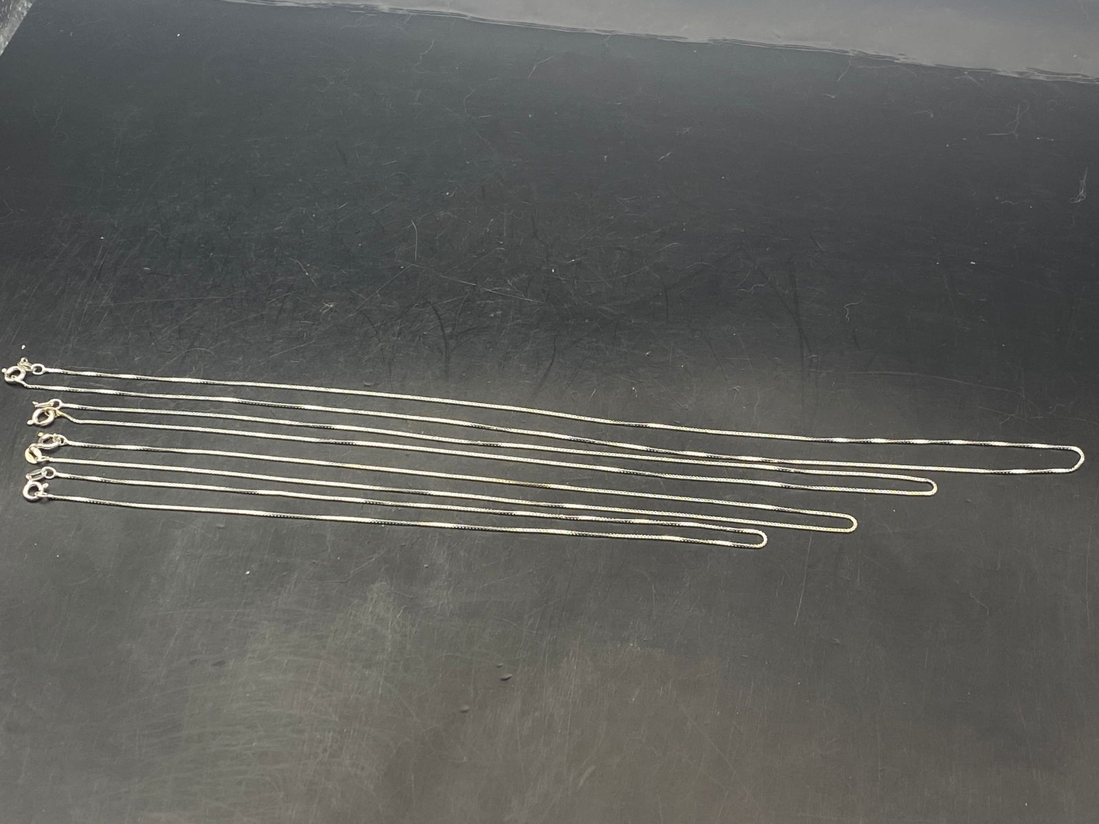 Jewelry Chains Sterling Silver Box Chain 16-18-20-24" (1 of 3)