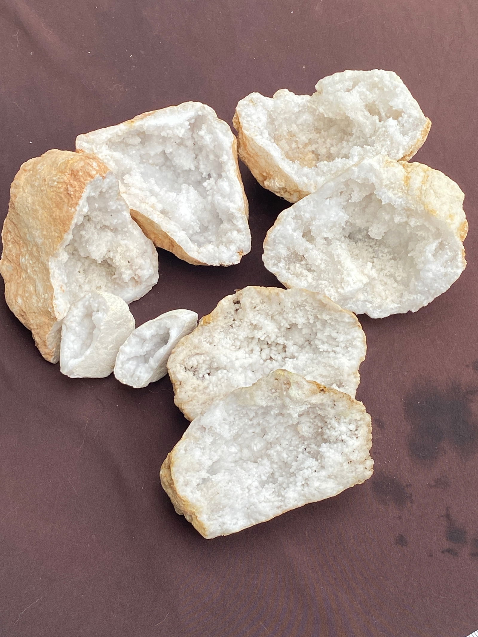 4 Geodes (Open) Quartz, Calcite Morocco (1 of 5)