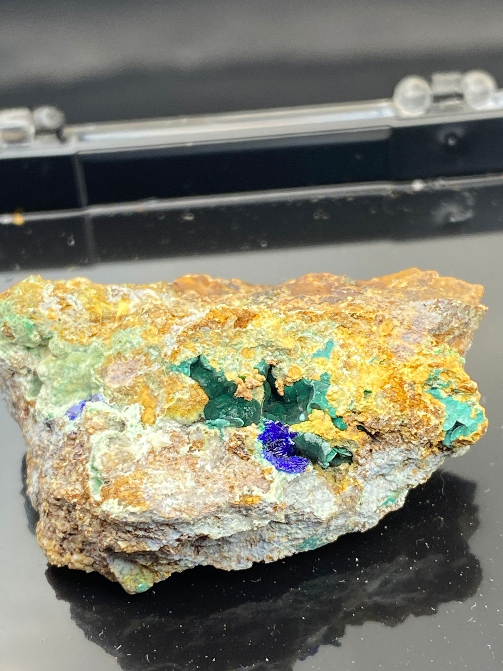 Azurite Malachite, Olivenite UT Charlie Hall Collection (1 of 5)