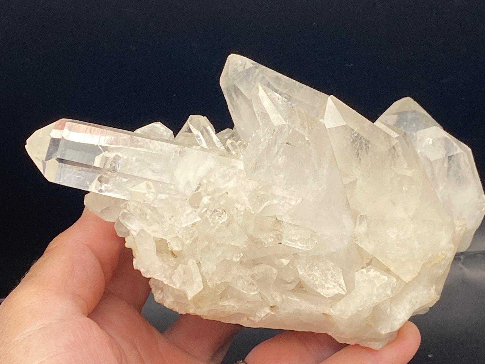 Rock, Crystal, Natural, Collectible, Mineral, Specimen: Quartz Crystal Cluster AR 1lb