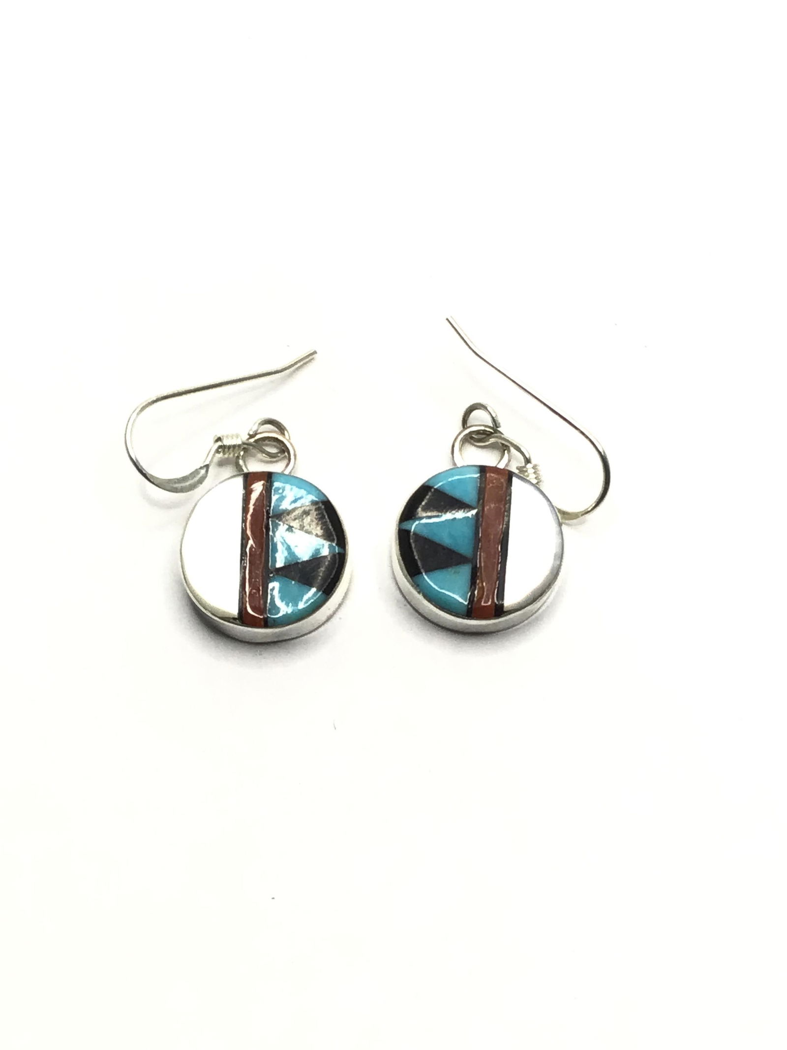 Zuni handmade earrings (1 of 3)