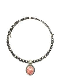 Navajo handmade necklace with pendant