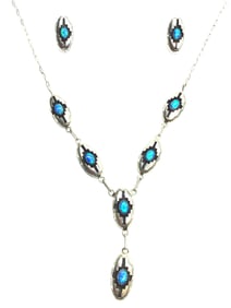 Navajo handmade jewelry set