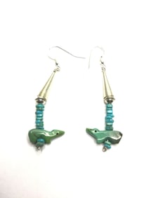 Zuni handmade earrings