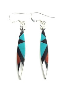 Zuni handmade earring set