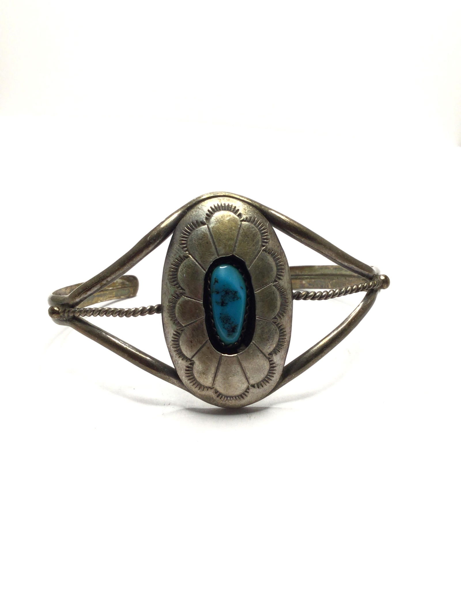 Artisan handmade cuff bracelet (1 of 3)