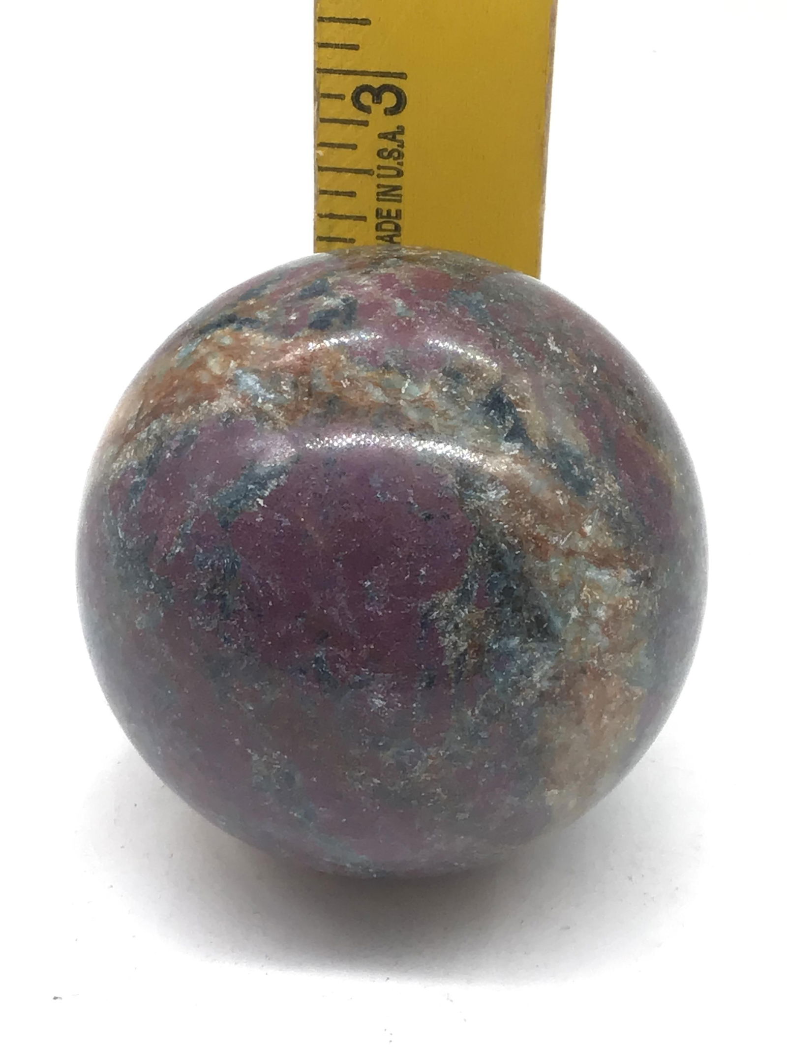Ruby kyanite sphere (1 of 5)
