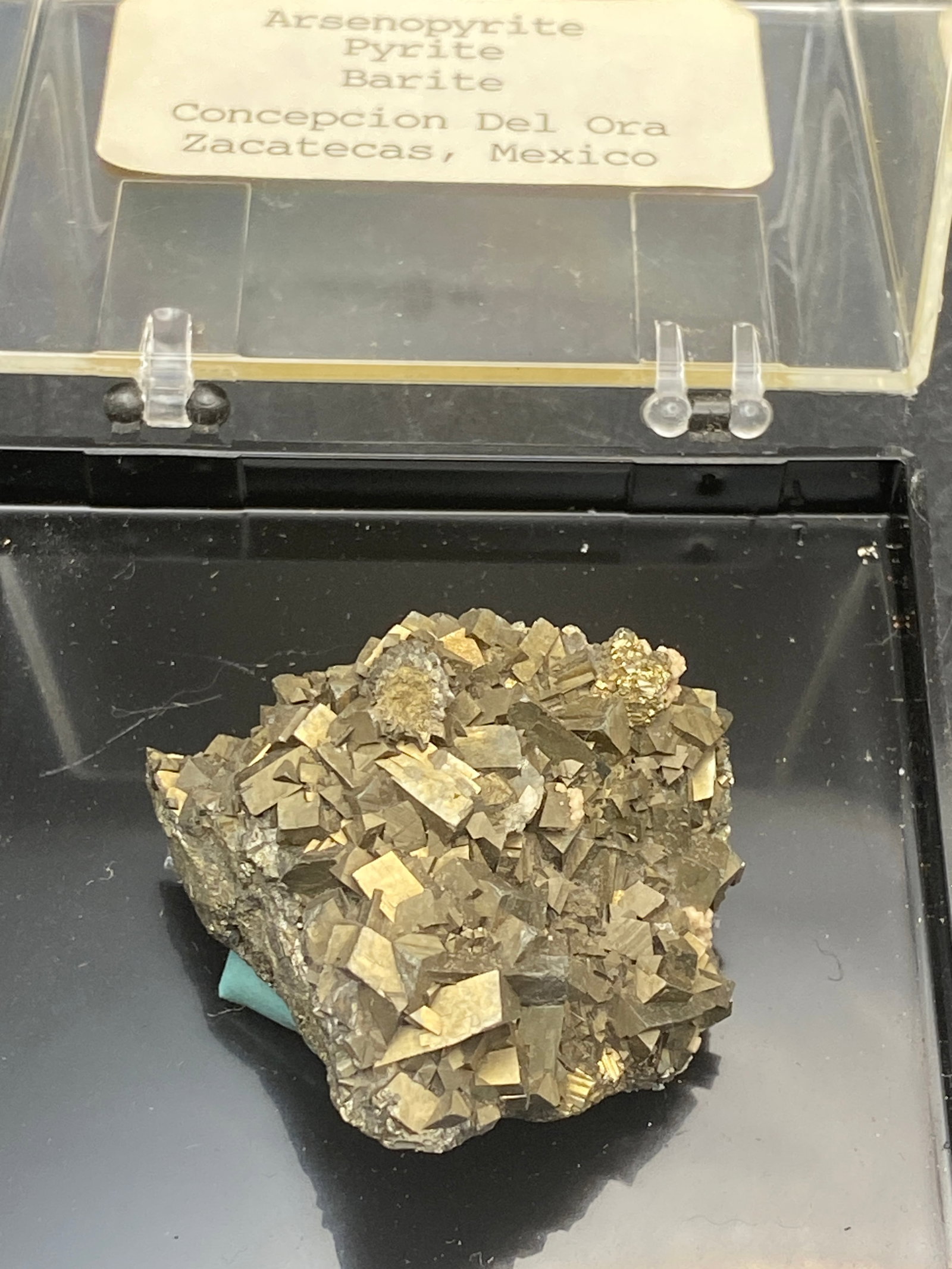 Arsenopyrite, Pyrite, Barite Mexico (1 of 4)