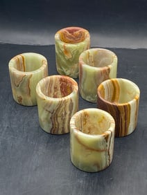 Rock, Crystal, Natural, Decor, Collectible, Carving, Shot Glass