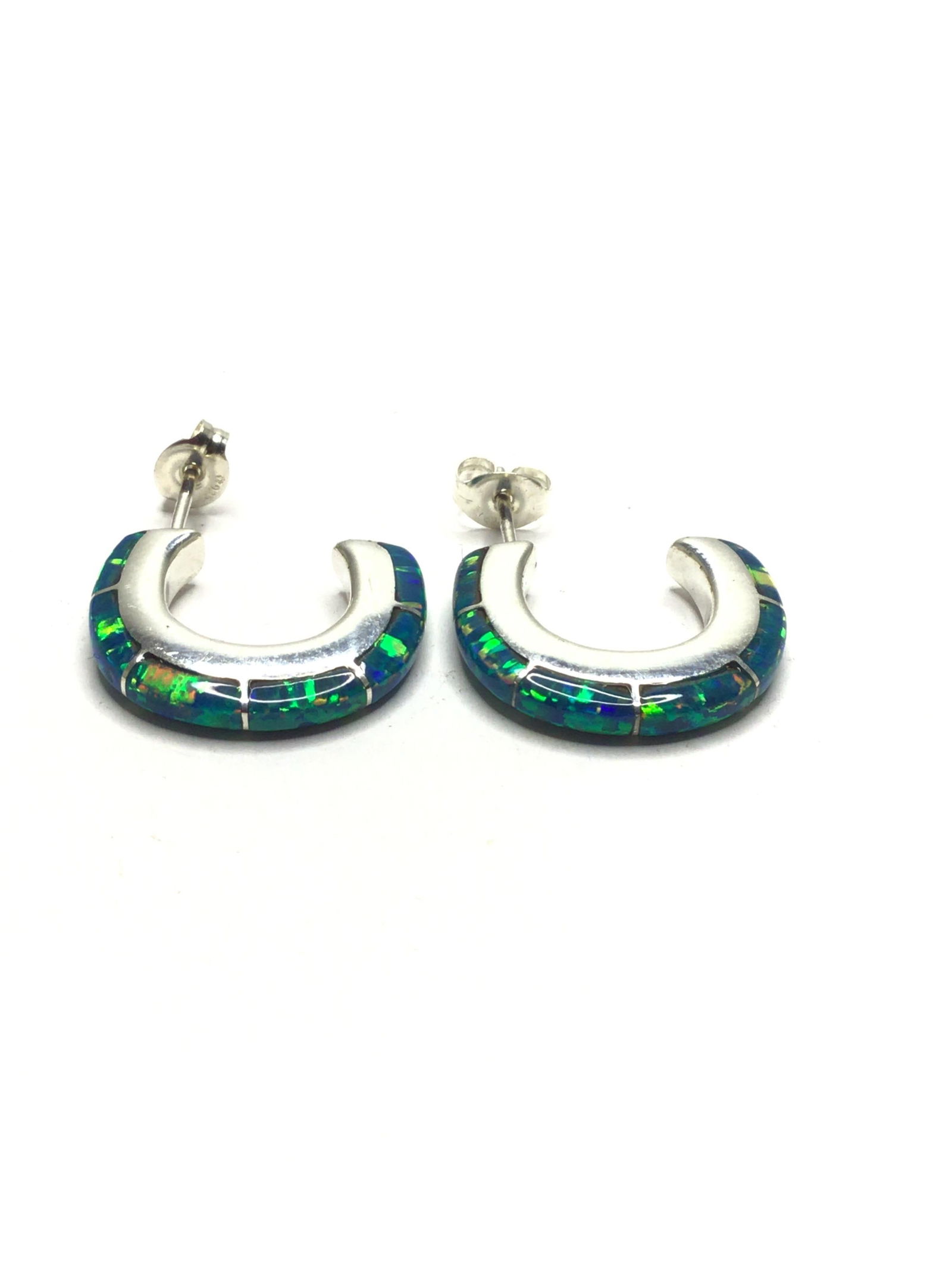 Zuni handmade earrings (1 of 3)