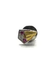 10k gold lapel pin