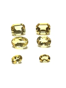 Citrine gemstones