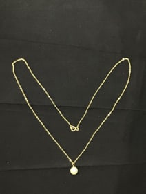 14k gold necklace