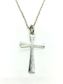 Sterling necklace and pendant