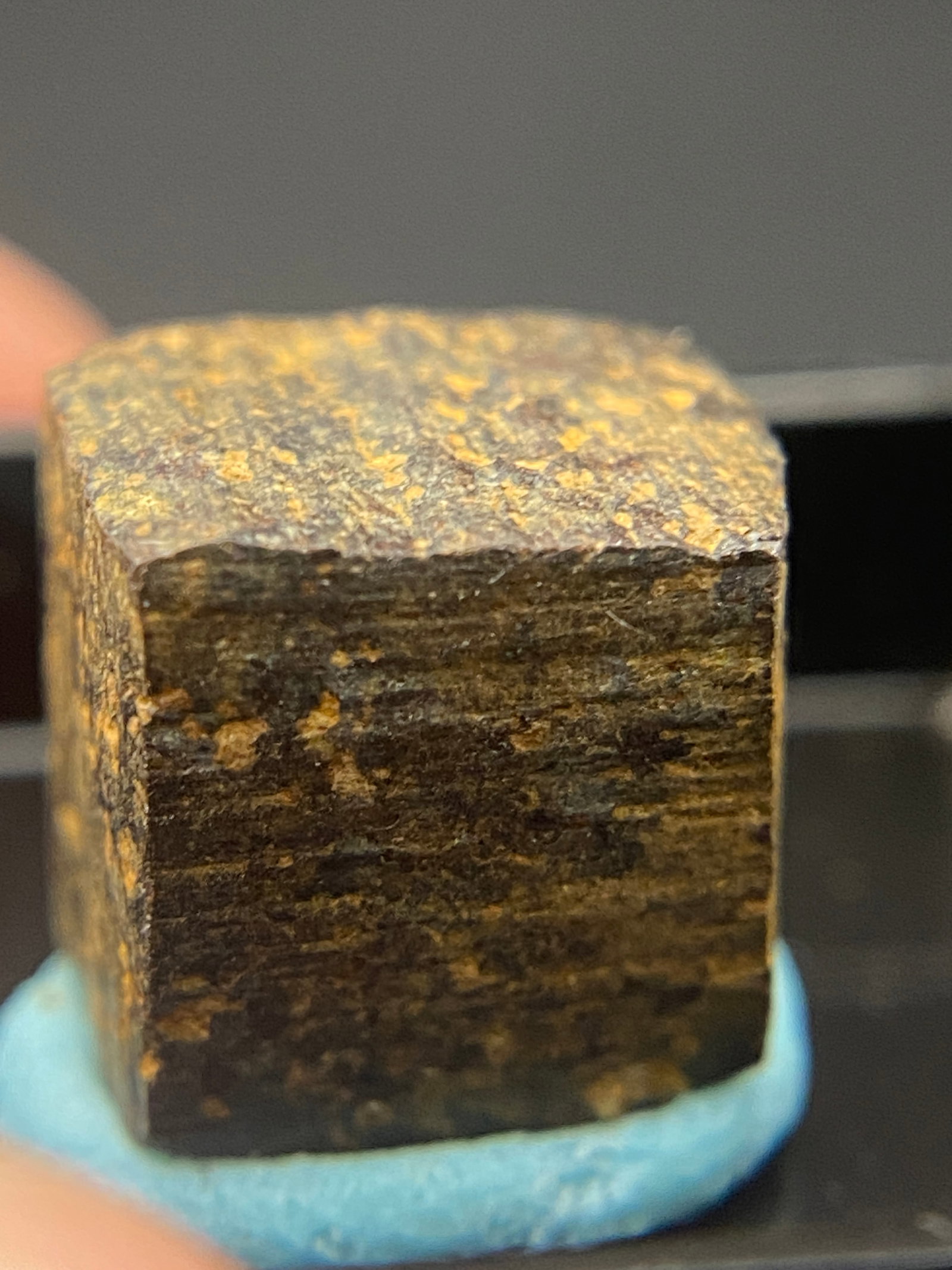 Rock, Crystal, Natural, Collectible, Mineral, Specimen: Limonite Pseudomorph NC Charlie Hall Collection