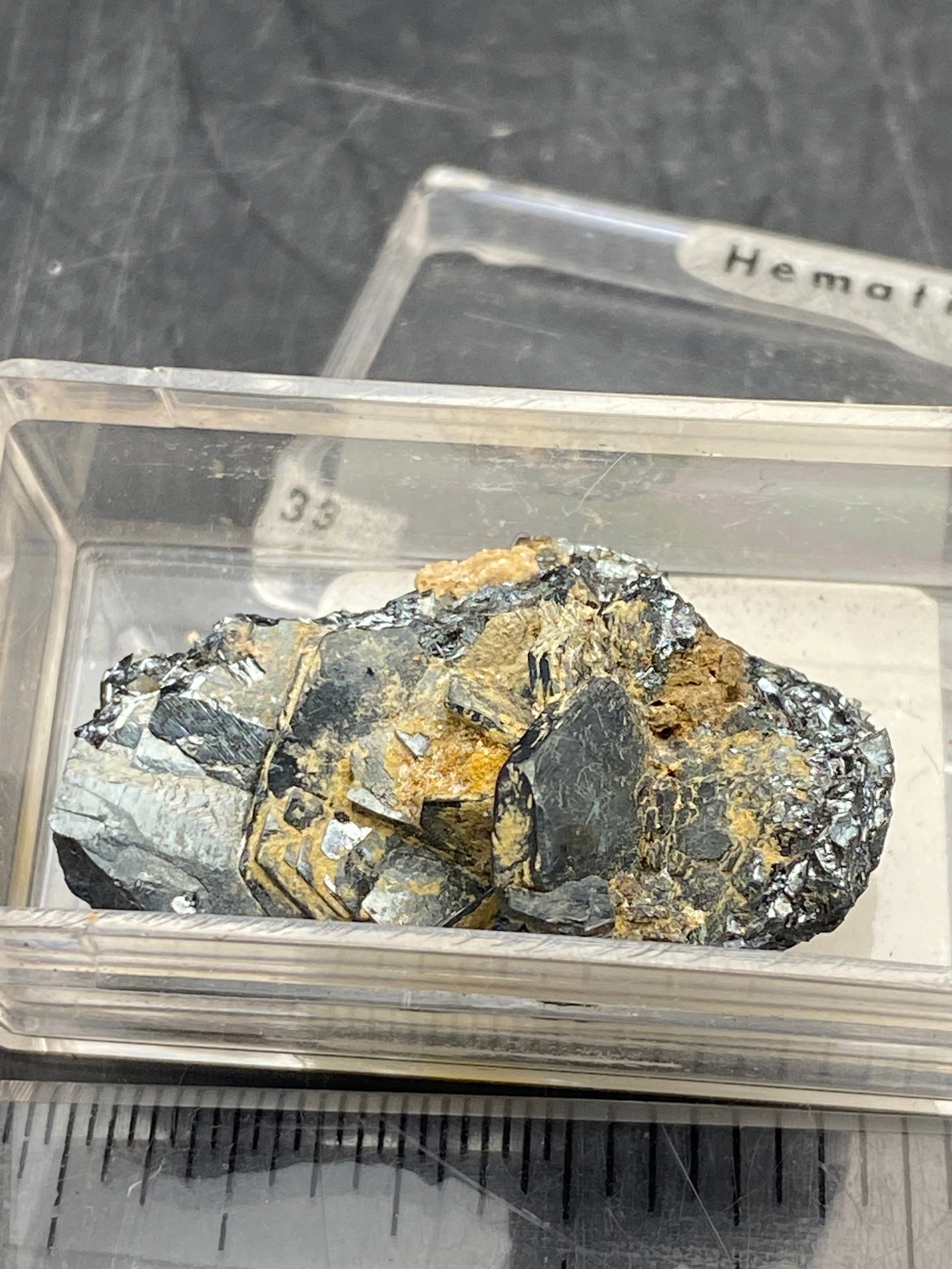 Rock, Crystal, Natural, Collectible, Mineral, Specimen: Hematite AZ Charlie Hall Collection