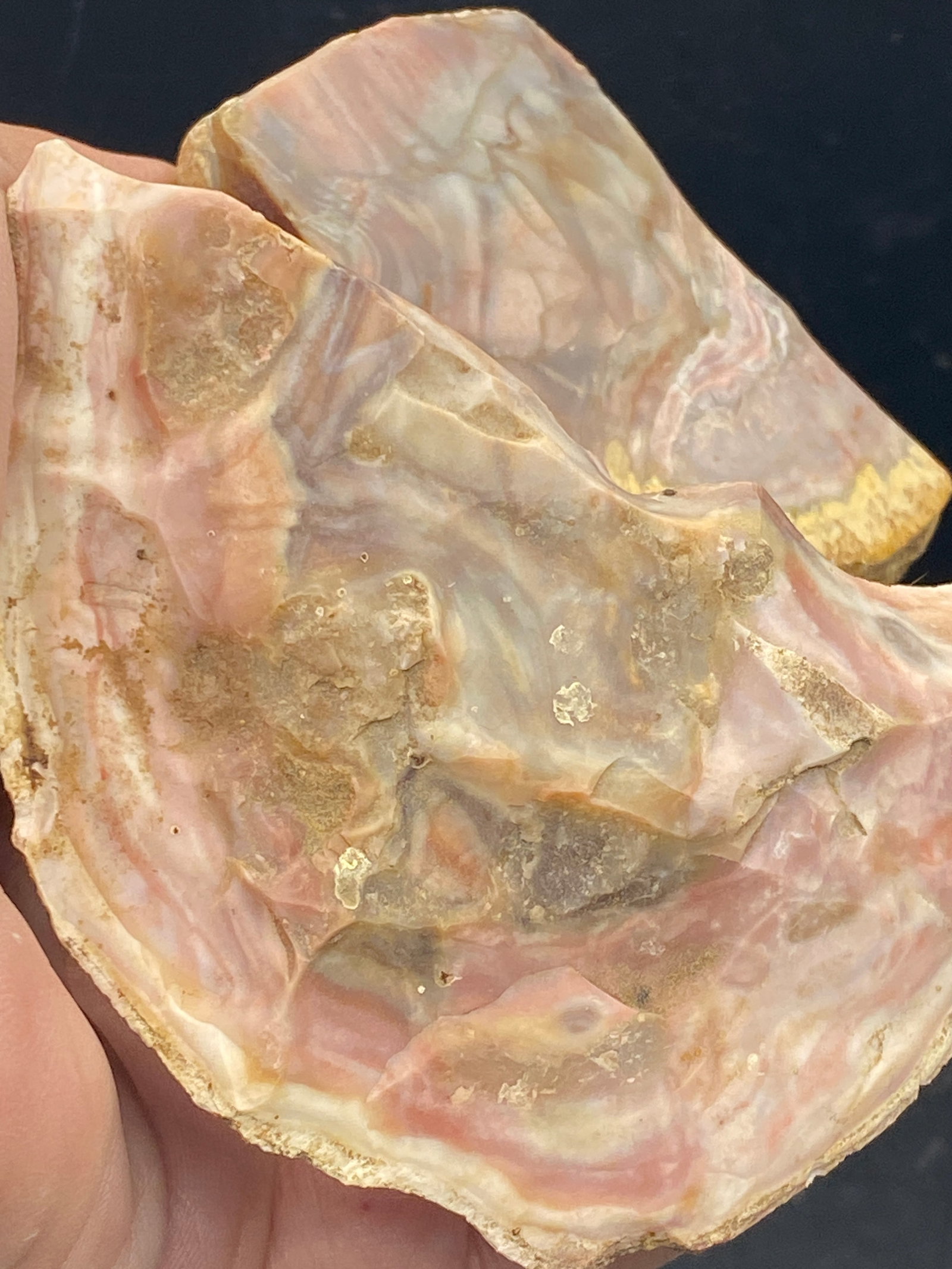 Rock, Crystal, Natural, Collectible, Mineral, Rough, Cutting: Mozarkite Cutting Rough MO 11oz