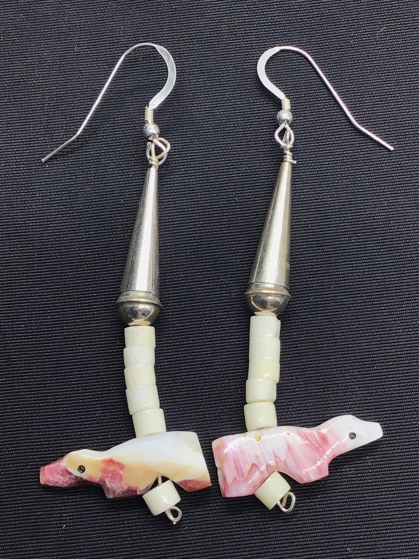 Zuni handmade earrings (1 of 3)