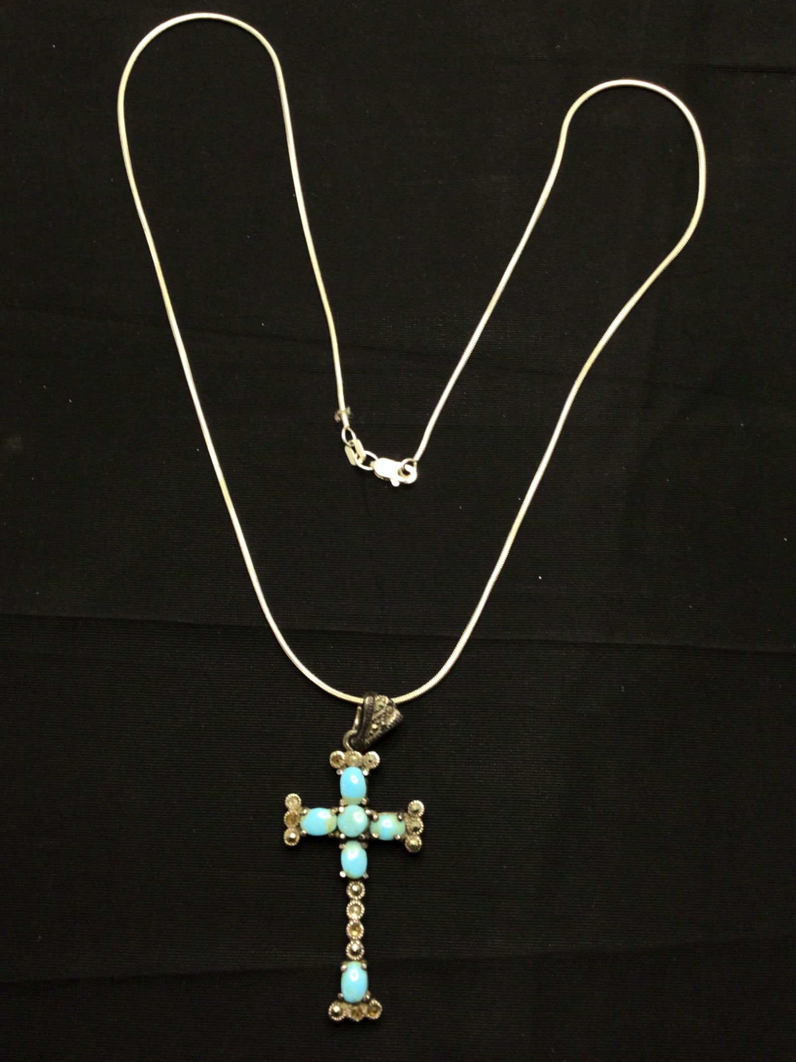 Artisan made necklace with pendant (1 of 3)