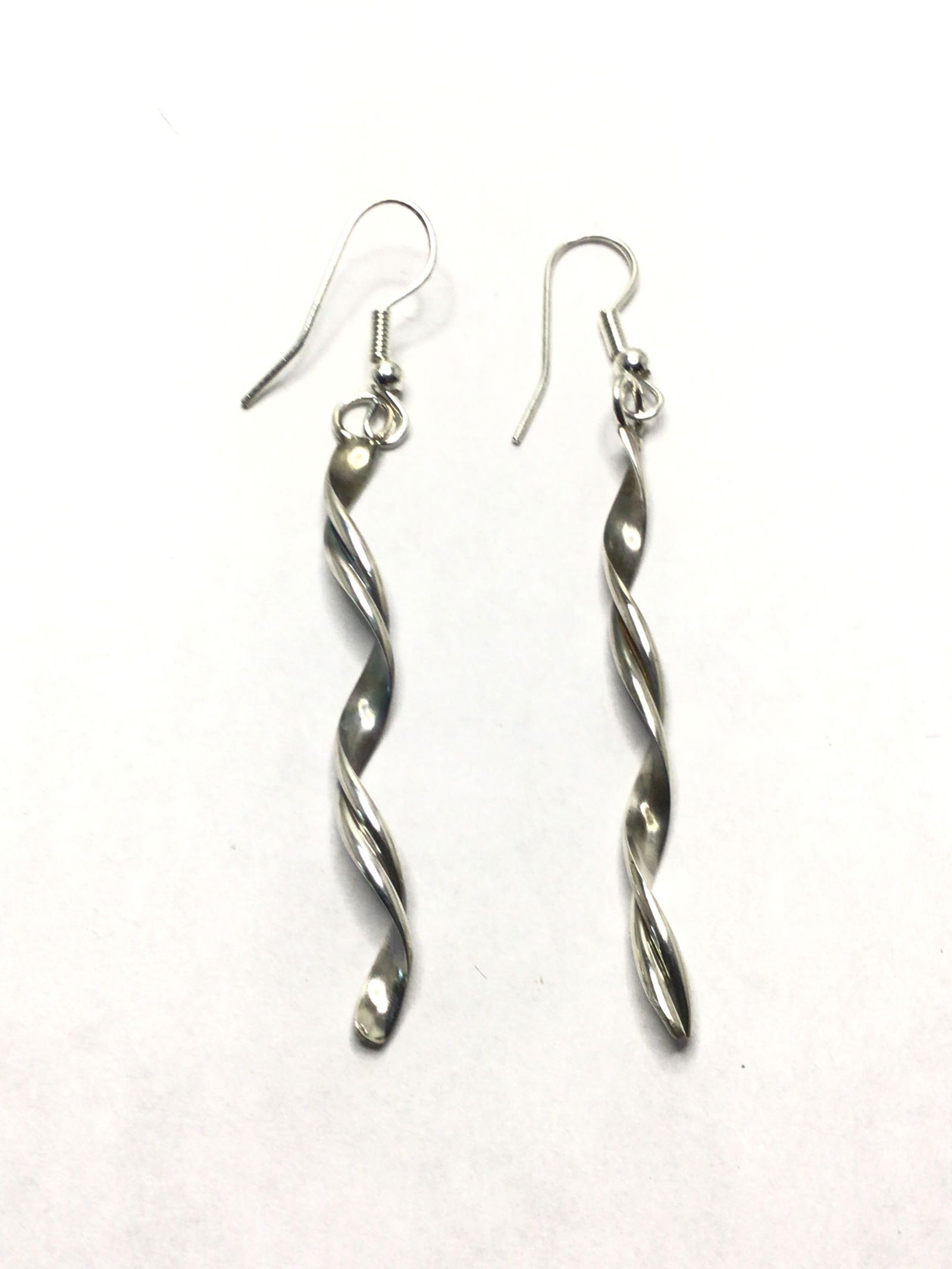 Navajo handmade earrings Sterling silver earrings weighing 2.70 grams total. Made by Nashina Tsosie. (1 of 2)