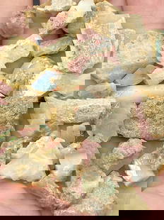 Rock, Crystal, Natural, Collectible, Mineral, Rough: Opal Cutting Rough Ethiopia 25g