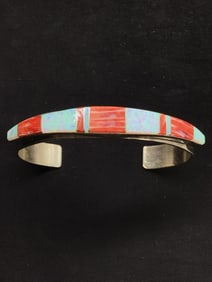 Navajo handmade bracelet cuff