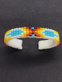 Navajo handmade baby cuff