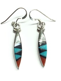 Zuni handmade earrings