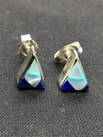 Zuni handmade earrings