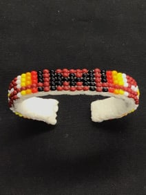 Navajo handmade baby bracelet cuff