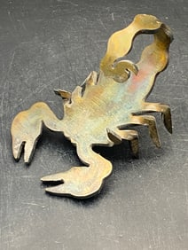 Decor, Collectible, Brass, Scorpion