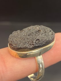 Rock, Crystal, Natural, Sterling, Jewelry