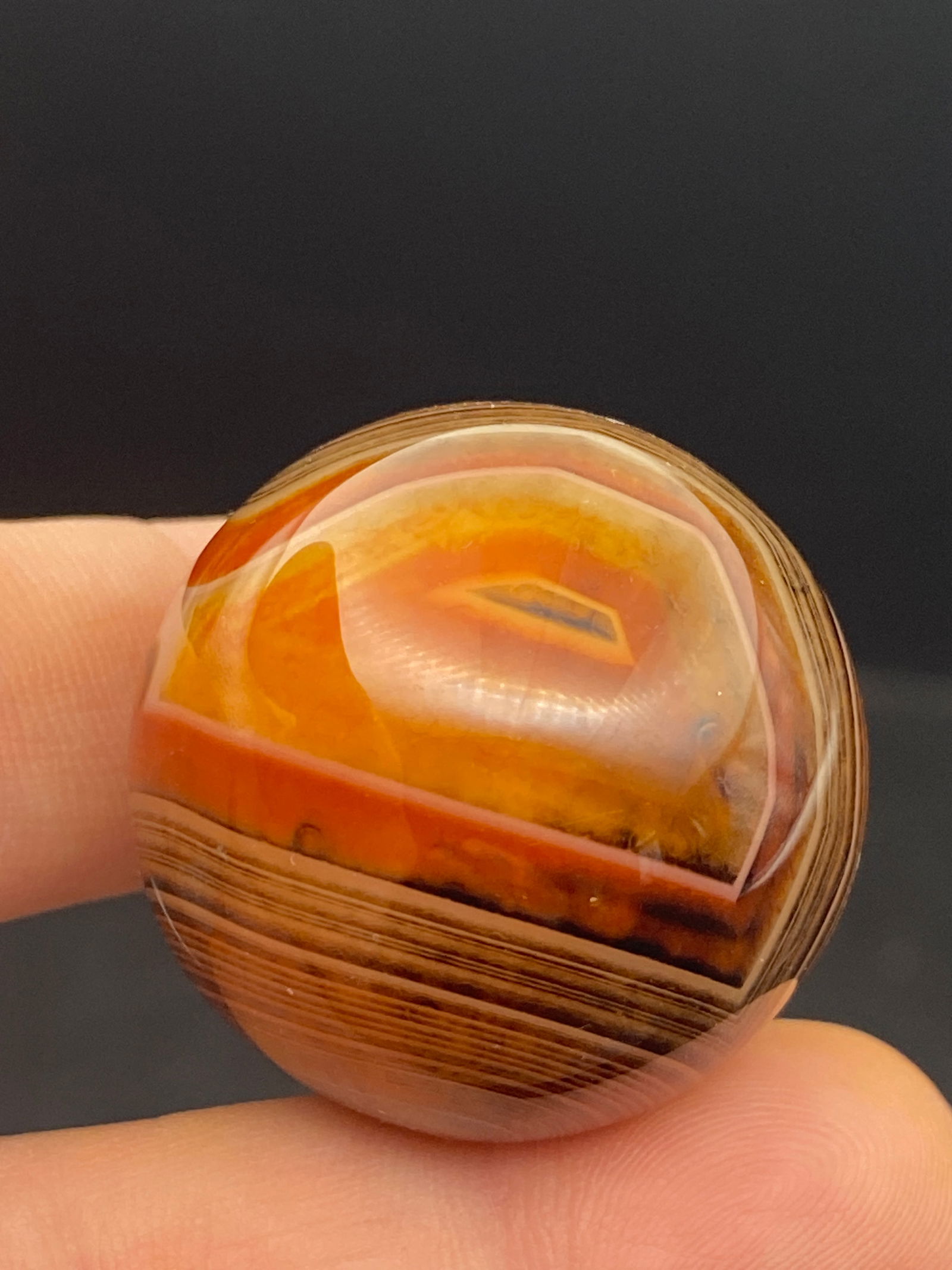 Sphere, Rock, Crystal, Decor,: Sardonyx Agate Sphere