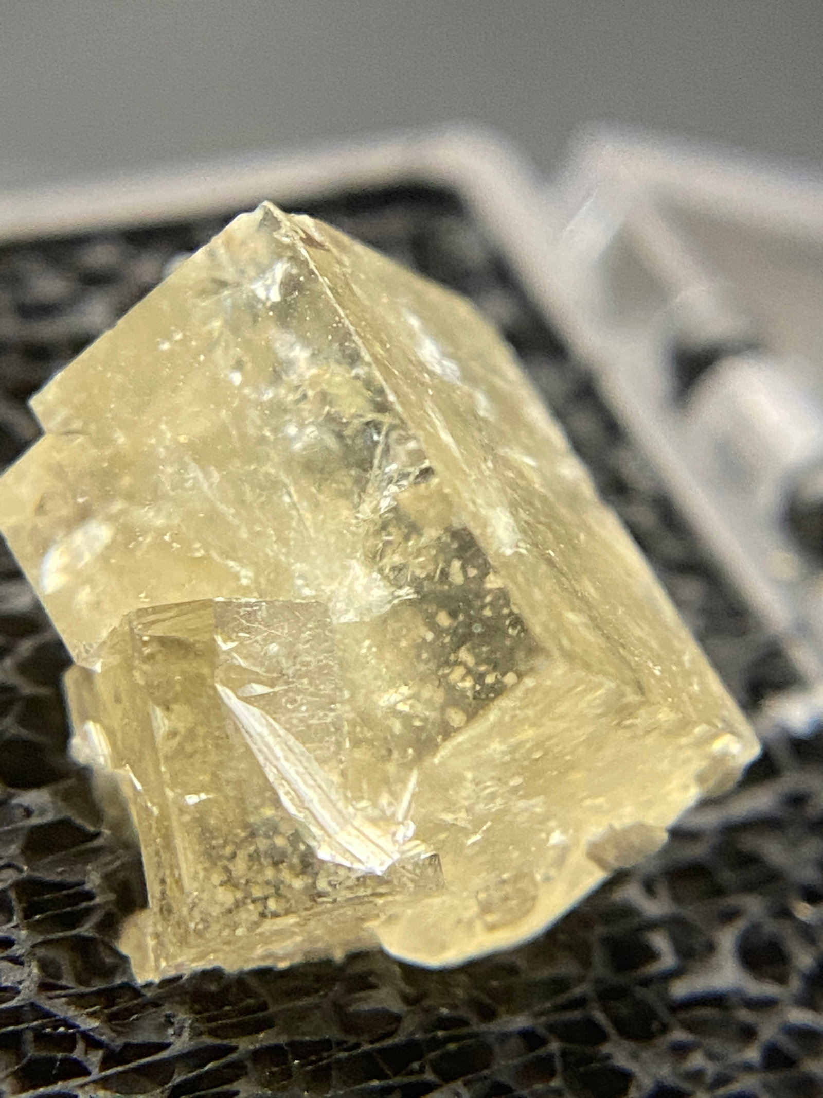 Rock, Crystal, Natural, Collectible, Mineral, Specimen: Fluorite Ft. Wayne, IN Perky