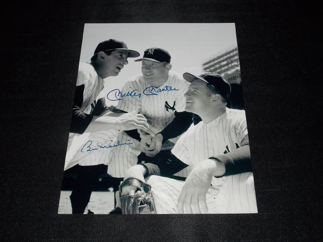 Mickey Mantle & Billy Martin Autograph (1 of 1)