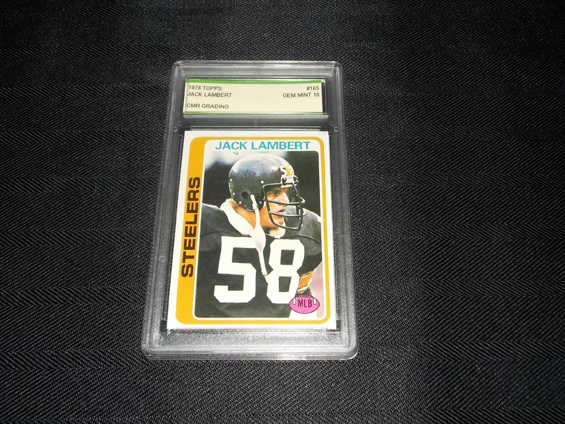 1978 Topps Jack Lambert, GEM MINT 10 (1 of 1)