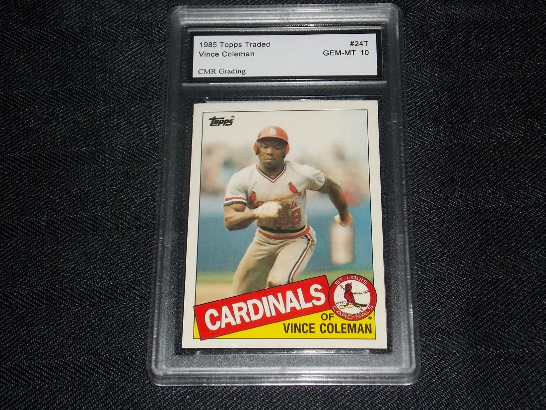 1985 Topps Vince Coleman GEM MINT 10 (1 of 1)