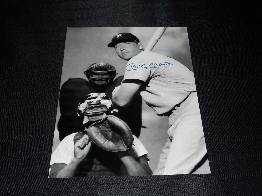 Mickey Mantle Autographed 8x10 (1 of 1)