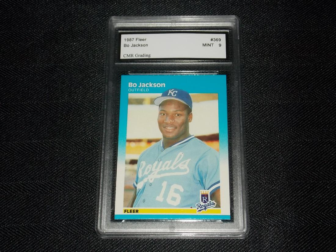 1987 Fleer Bo Jackson Graded Mint 9 (1 of 1)