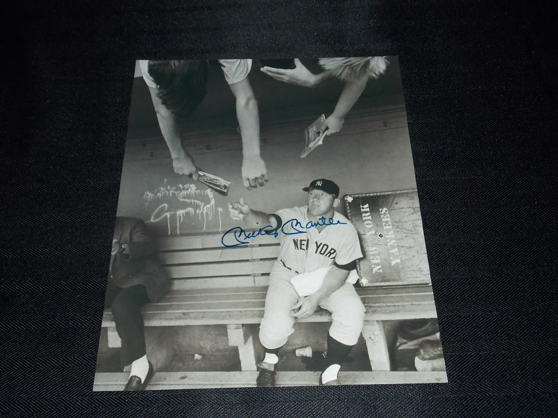 Mickey Mantle Autographed 8x10 (1 of 1)