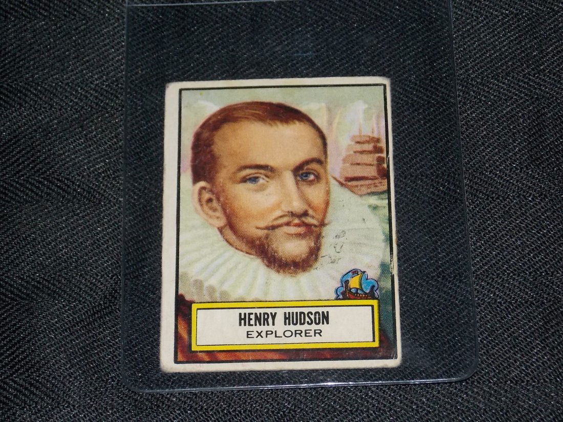 1952 Topps Look n' See: 1952 Topps Look n' See, Henry Hudson, Explorer