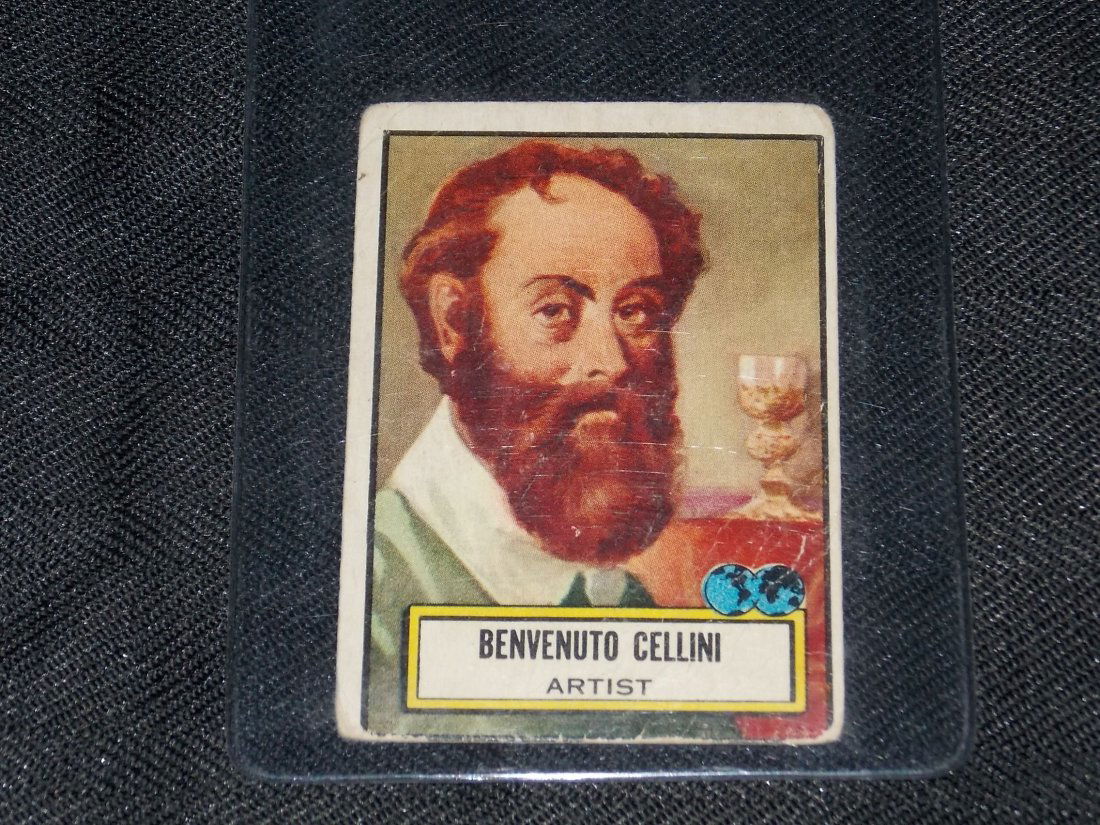 1952 Topps Look n' See: 1952 Topps Look n' See, Benvenuto Cellini, Artist