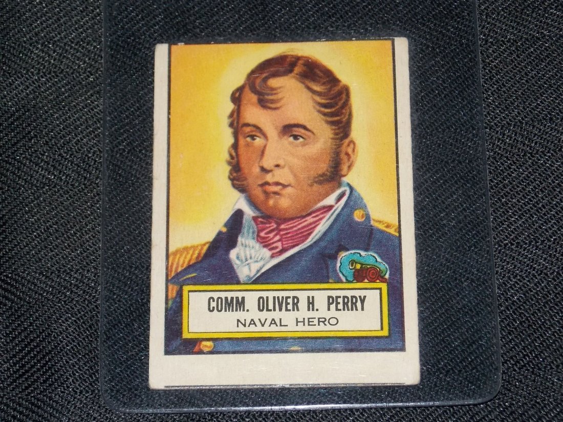 1952 Topps Look n' See: 1952 Topps Look n' See, Comm. Oliver H. Perry, Naval Hero