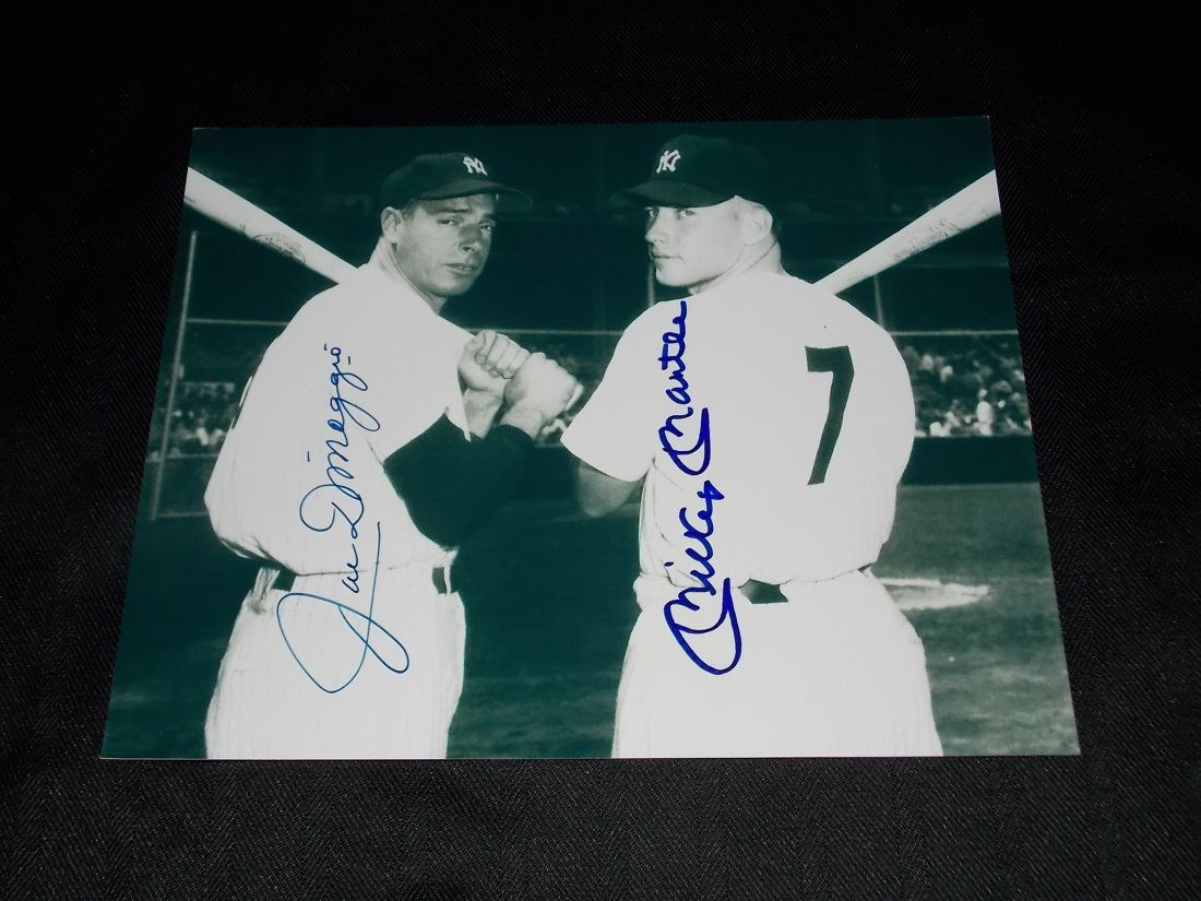 Joe DiMaggio & Mickey Mantle (1 of 1)