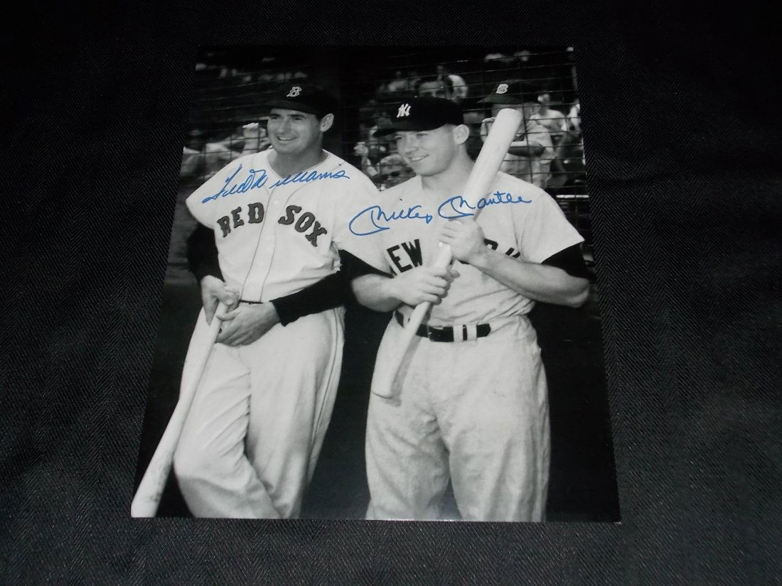 Ted Williams & Mickey Mantle (1 of 1)
