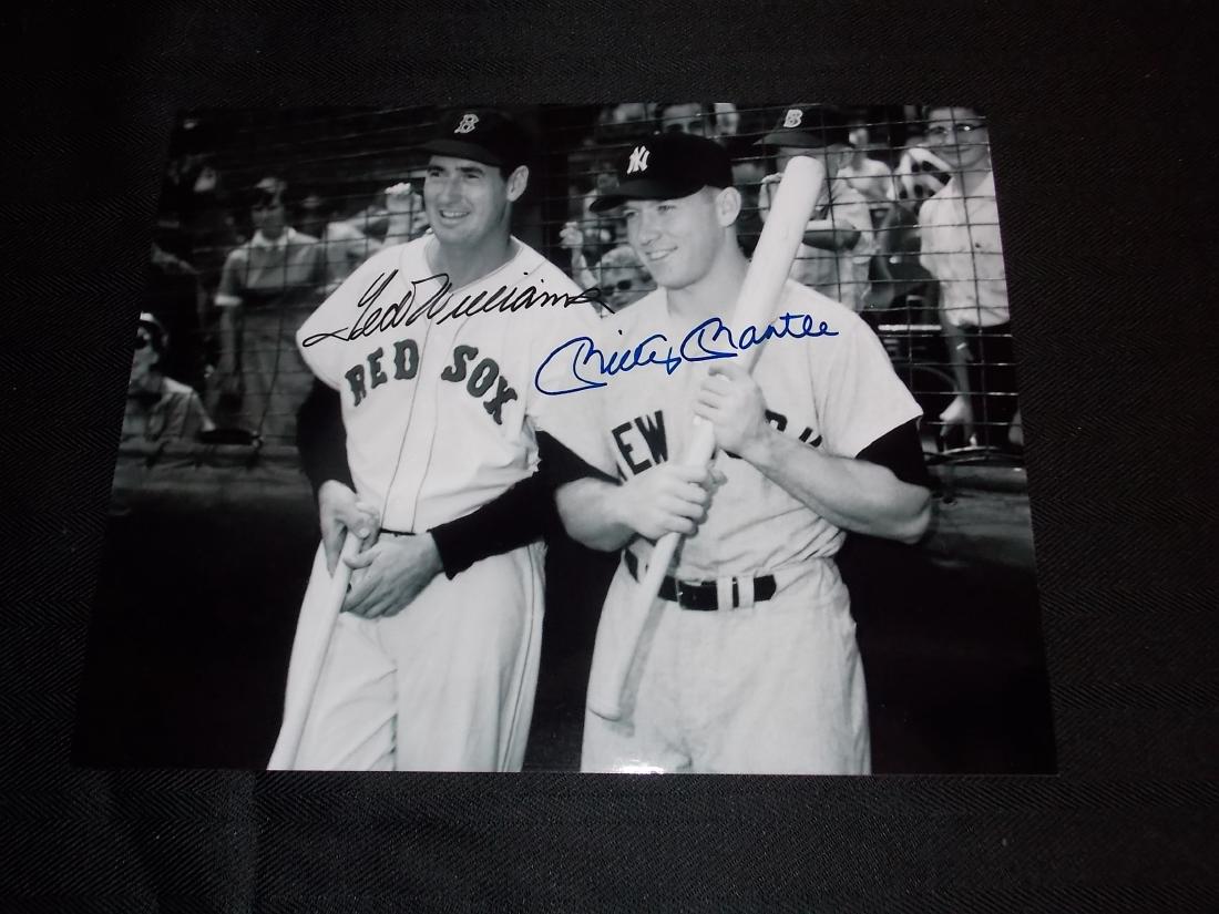 Ted Williams & Mickey Mantle` (1 of 1)