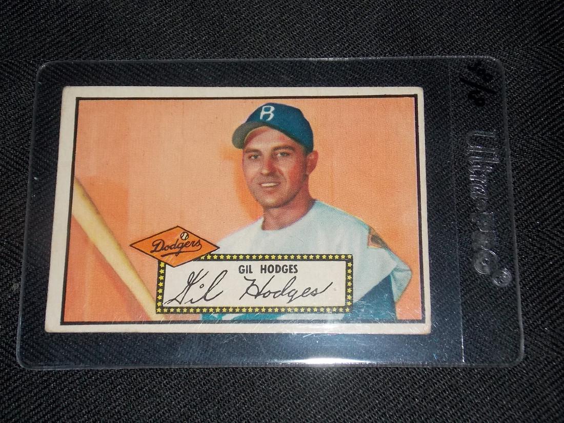 1952 Topps, Gil Hodges (1 of 1)
