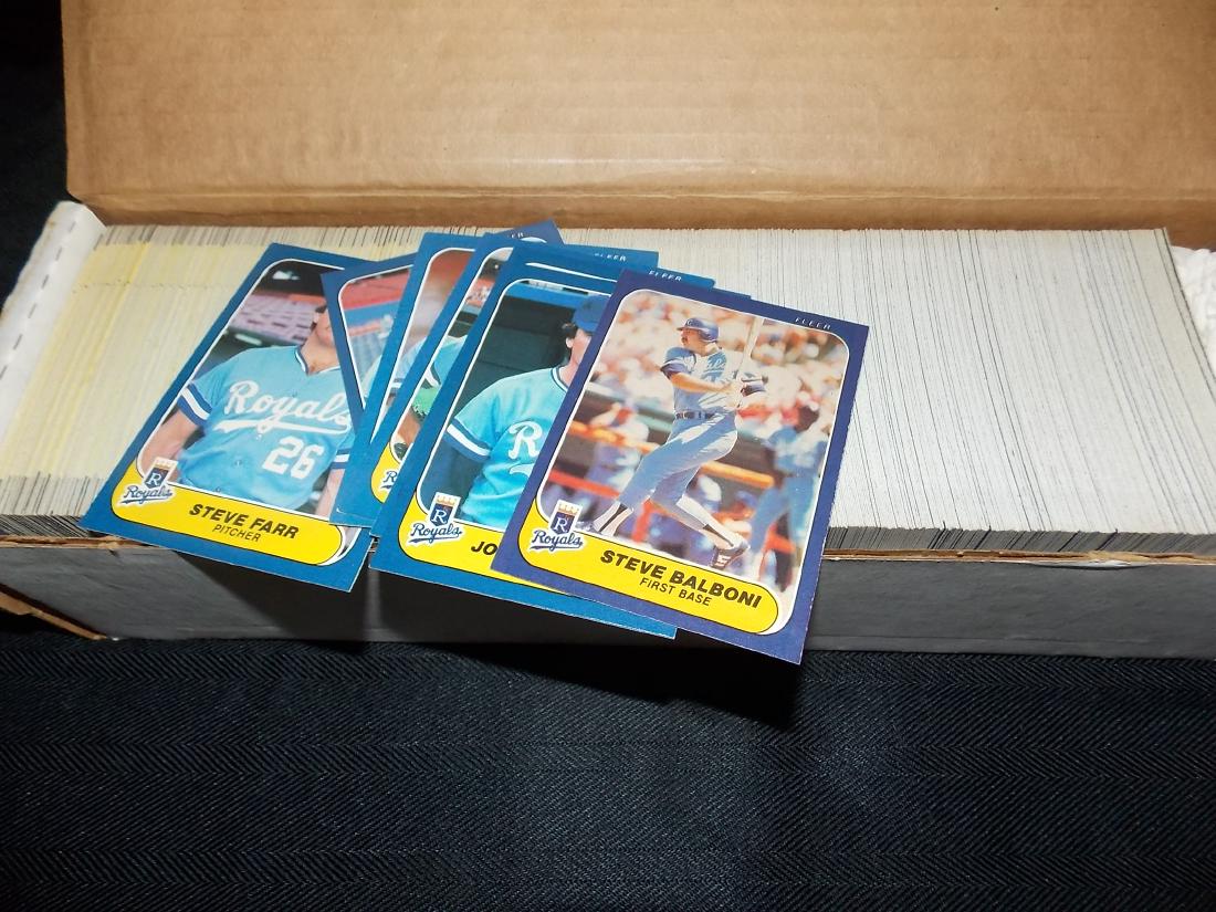 1986 Fleer, Baseball Box, Set (1 of 1)